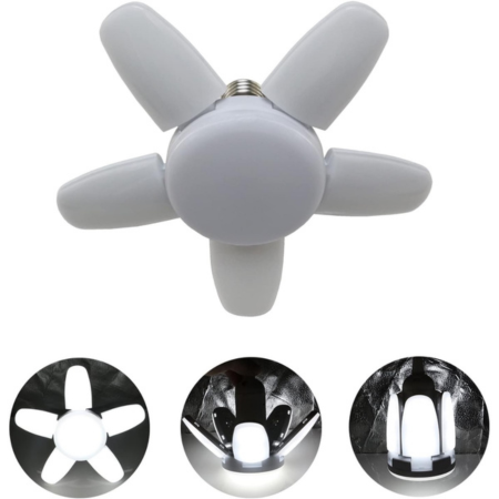 Ampolleta LED 5 paneles 55W