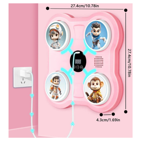 Máquina de boxeo inteligente para niñas