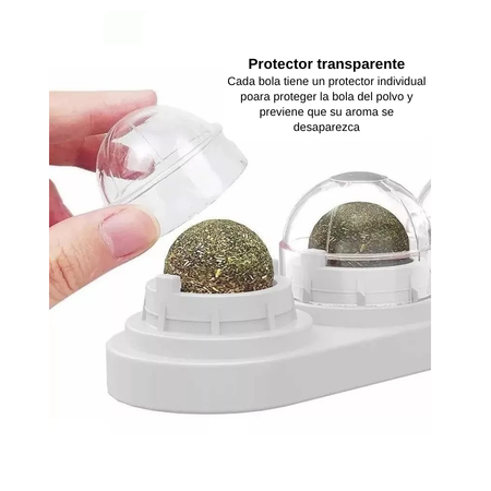 Bola de catnip para gatos