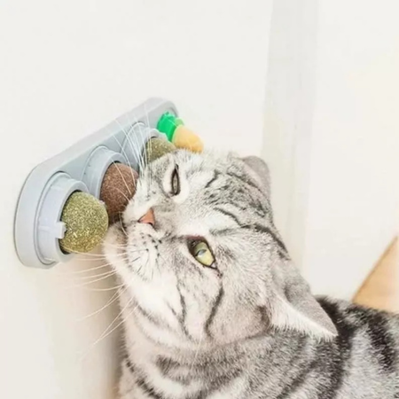 Bola de catnip para gatos