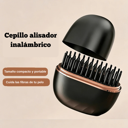 Mini cepillo alisador compacto