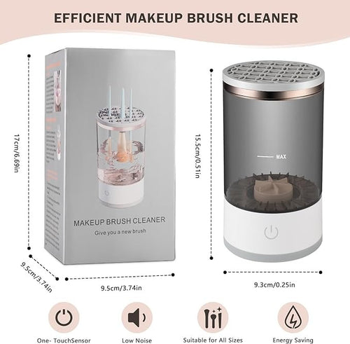 Limpiador de brochas de maquillaje