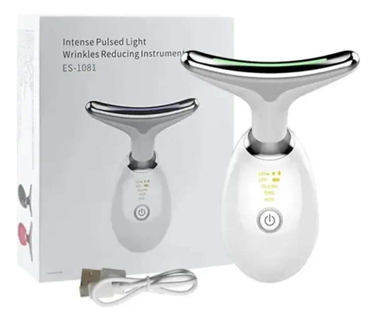 Masajeador facial LED