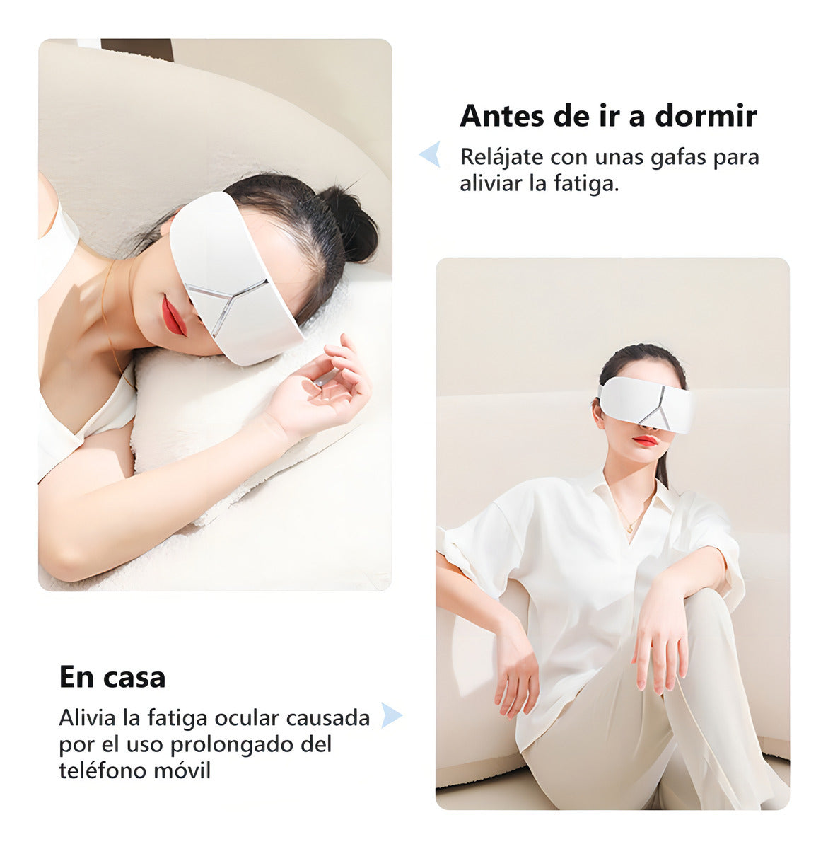 Masajeador de ojos inteligente