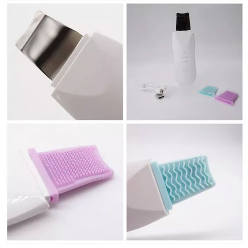 Espátula facial ultrasónica exfoliante